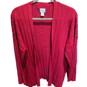 47. WOMENS CHICO’S S/M DETAIL TOP